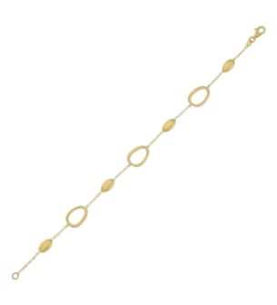 Moda Elegance 18k Yellow Gold Bracelet