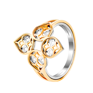 AL Qasr Zahra Ring in 18K Yellow Gold